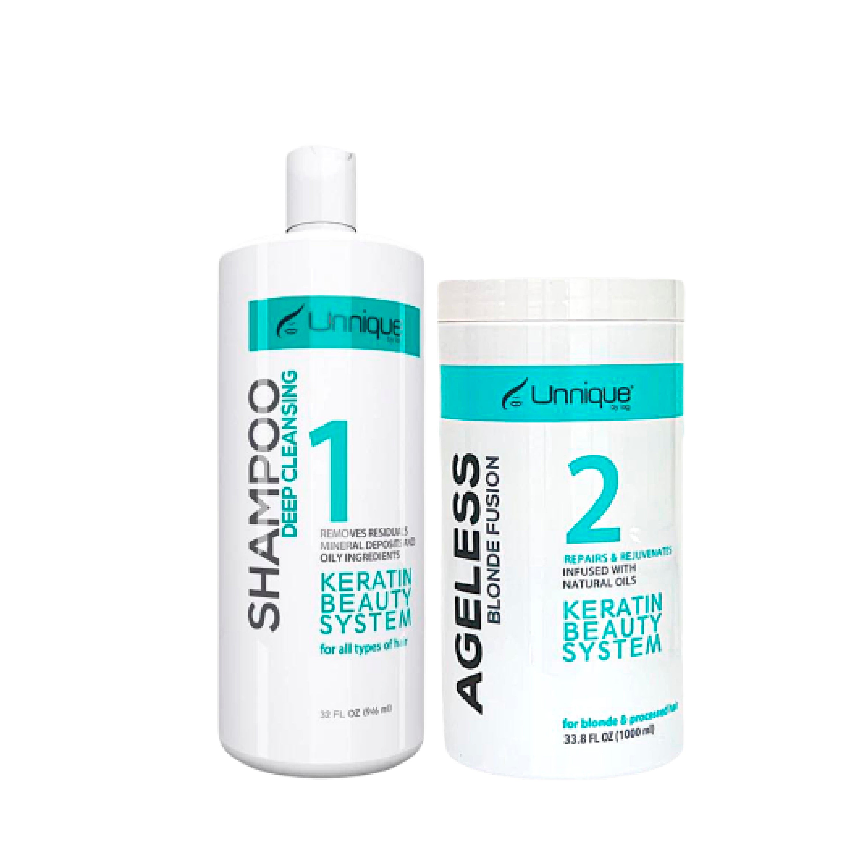 Unnique Ageless Blonde Fusion Kit