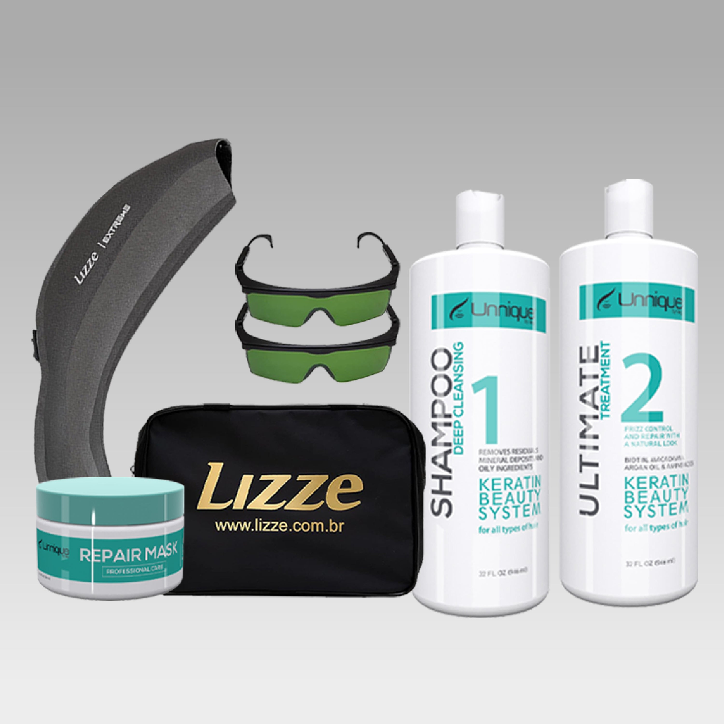 32oz Keratin Kit + LED Treatment