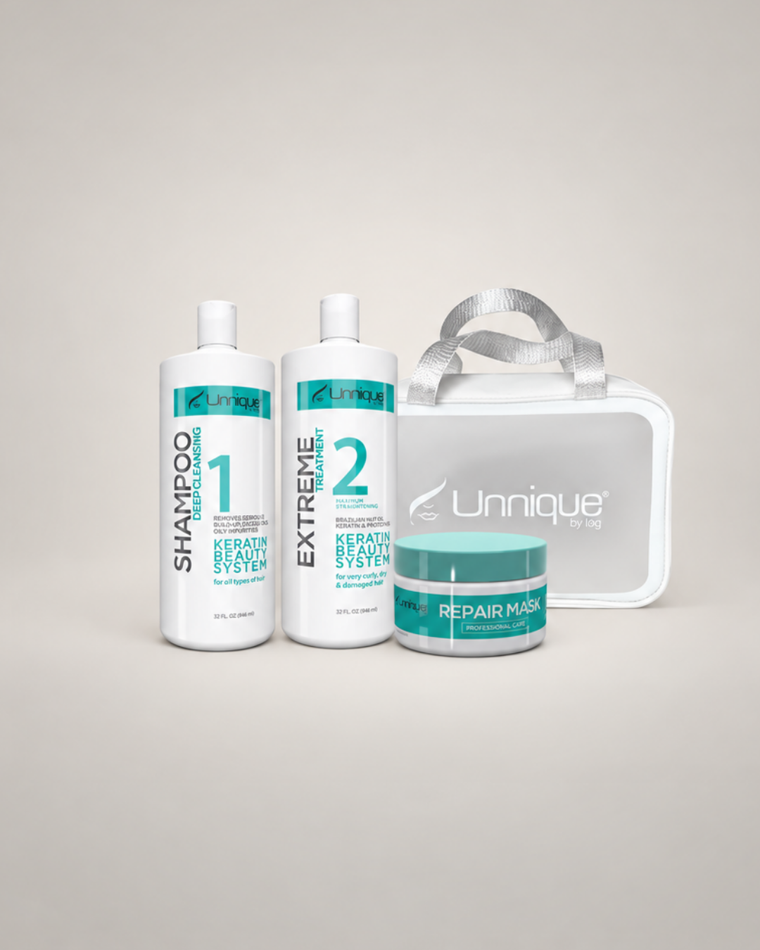 Unnique Extreme Kit 32oz + Free Cosmetic Bag!!