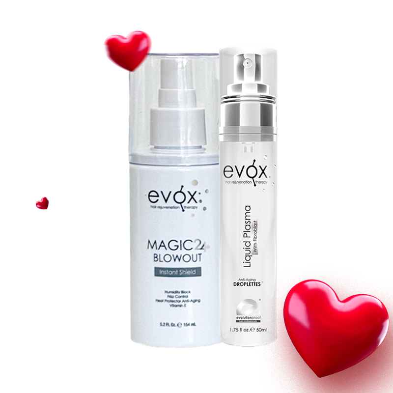 EVOX Ultimate Rejuvenation Duo – Magic 24 Blowout Shield & Liquid Plasma Droplettes