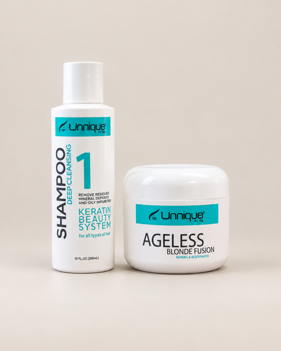 Unnique Ageless Blonde Hair Therapy Kit 4oz