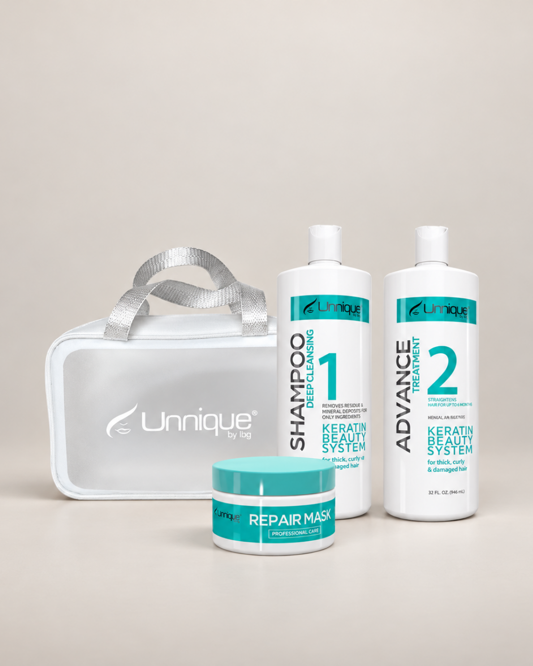 Unnique Advance Kit 32oz + Free Cosmetic Bag!!